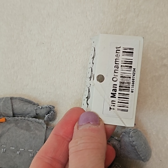 Silk Road Bazaar Tin Man Handmade Felt Ornament - Picture 4 of 11